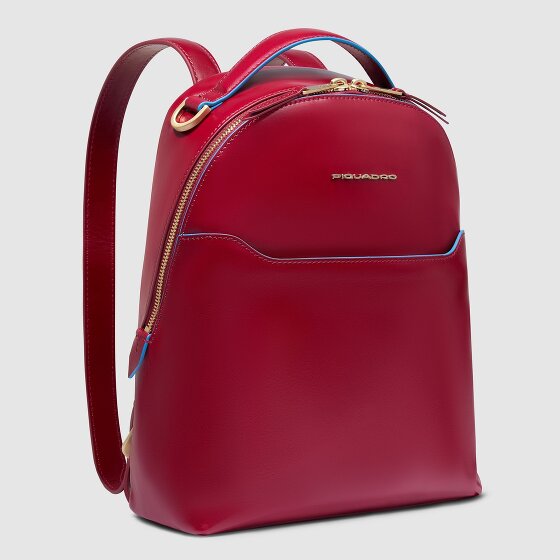 Piquadro Blue Square Sac à dos de ville Cuir véritable 30 cm