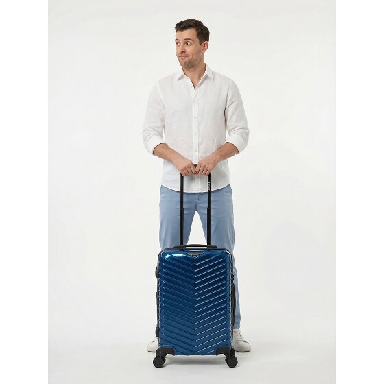 Redolz Essentials 18 4 roues Valise cabine 55 cm avec soufflet d'extension
