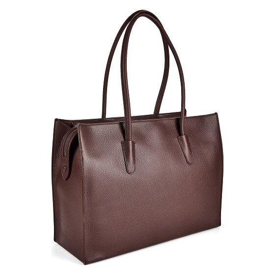 Coccinelle Myrtha Sac à bandoulière Cuir véritable 40 cm Compartiment ordinateur