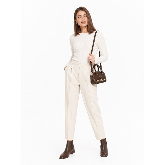 Love Moschino Nero Sac à main Cuir véritable 21 cm