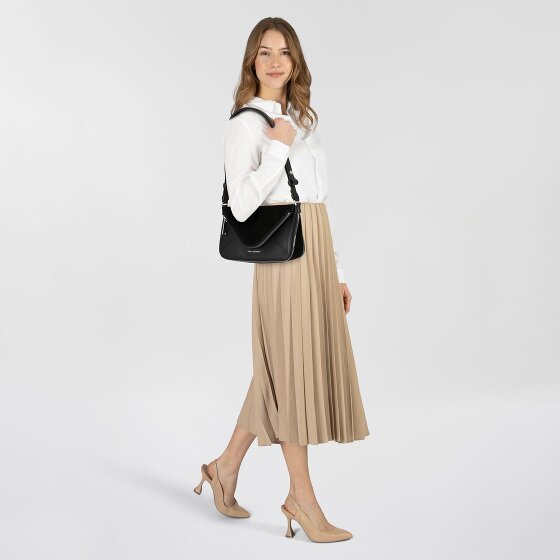 Karl Lagerfeld Hardware Mini sac à bandoulière Cuir 18 cm avec soufflet d'extension