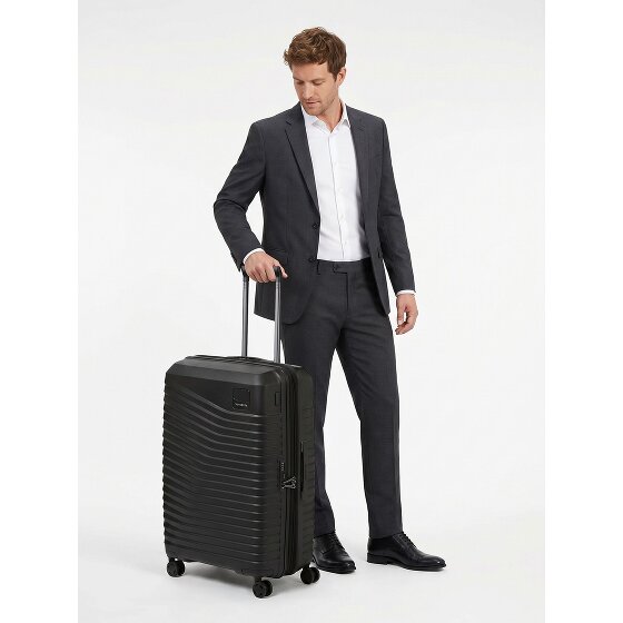 Samsonite Intuo 4 roues Valise cabine L 75 cm avec soufflet d'extension