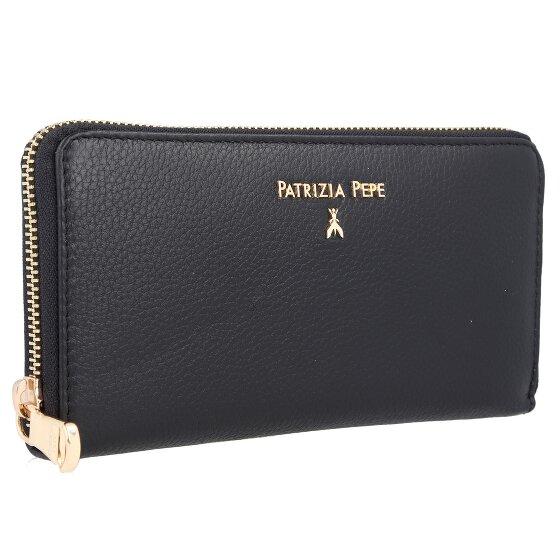 Patrizia Pepe Essentials Porte-monnaie en cuir 19 cm