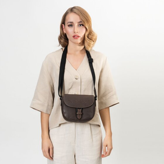 Farmhood Nashville M Sac à bandoulière en cuir 21 cm