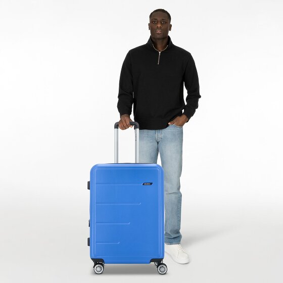 Gabol Future Plus 4 roulettes Trolley 66 cm avec soufflet d'extension