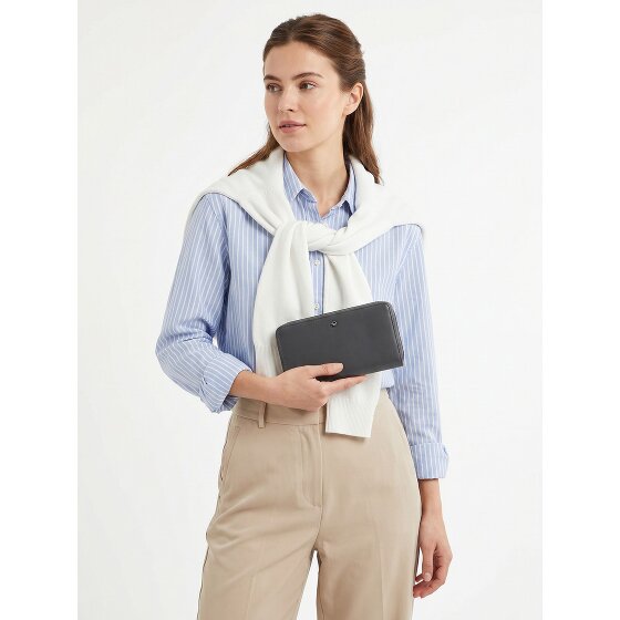 Mandarina Duck Downtown Porte-monnaie Protection RFID Cuir véritable 19.5 cm