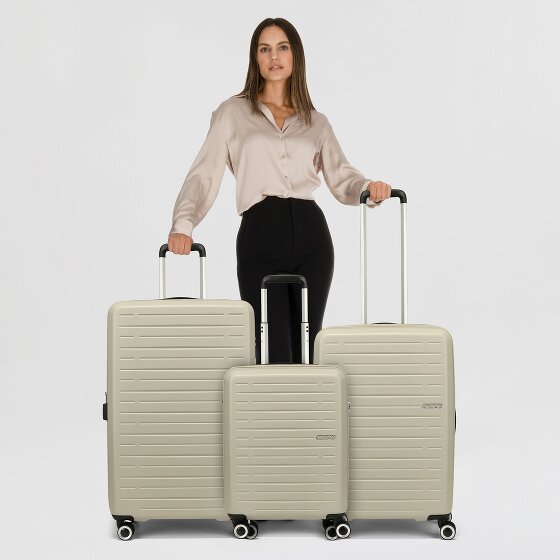 American Tourister Aerojoy 4 roulettes Set de valises 3 pièces avec soufflet d'extension