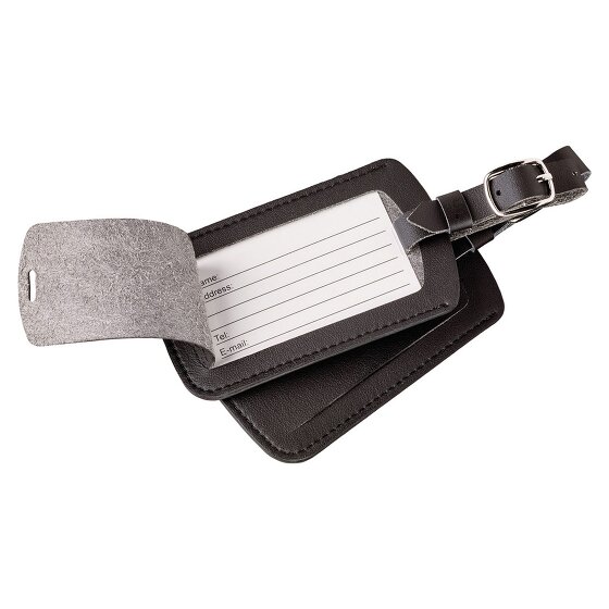 Go Travel Classic Tags Jeu d'étiquettes d'adresse 2 pcs.