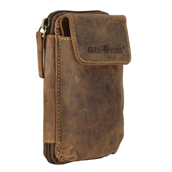 Greenburry Sac banane vintage en cuir 14,5 cm