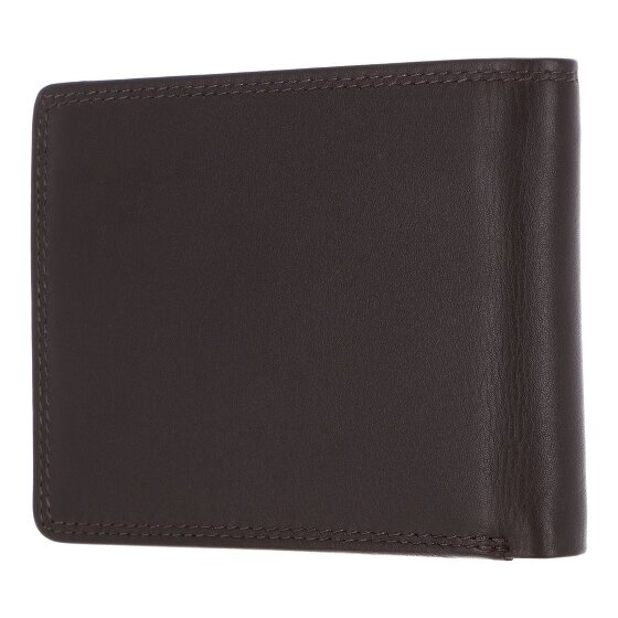 Golden Head Polo Porte-monnaie Protection RFID Cuir véritable 12 cm