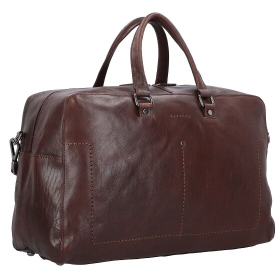 Harold's Caugio Sac de voyage Weekender Cuir véritable 48 cm