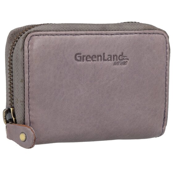 Greenland Nature Porte-cartes de crédit RFID en cuir 10,5 cm