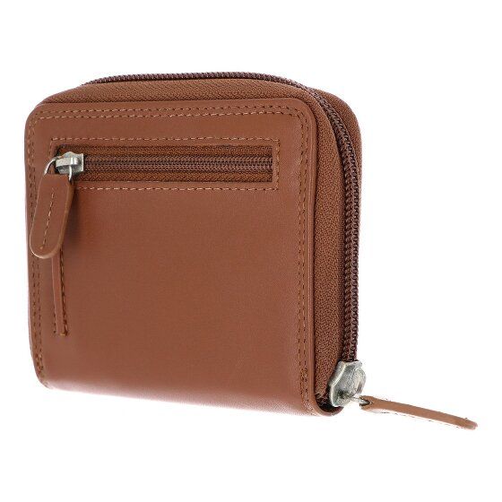 Golden Head Polo Porte-monnaie Protection RFID Cuir véritable 10 cm