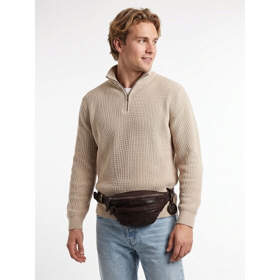 Harbour 2nd Alaric Sac banane Cuir véritable 34.5 cm