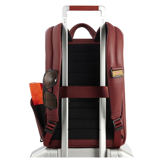 Piquadro Russell Sac à dos professionnel Protection RFID Cuir 42 cm Compartiment pour ordinateur portable