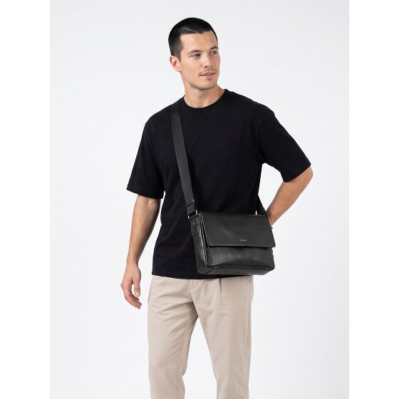 Joop! Teramo Besace Cuir véritable 37 cm Compartiment ordinateur