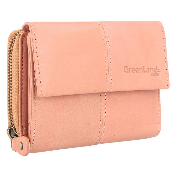 Greenland Nature Nature Soft Porte-monnaie RFID cuir 13 cm