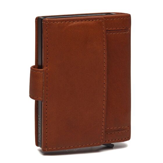 The Chesterfield Brand Leipzig Étui pour cartes de crédit Protection RFID Cuir 7.5 cm