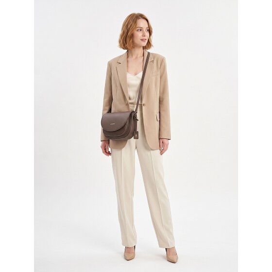Lazarotti Sac à bandoulière « Bologna » en cuir XL, 27 cm