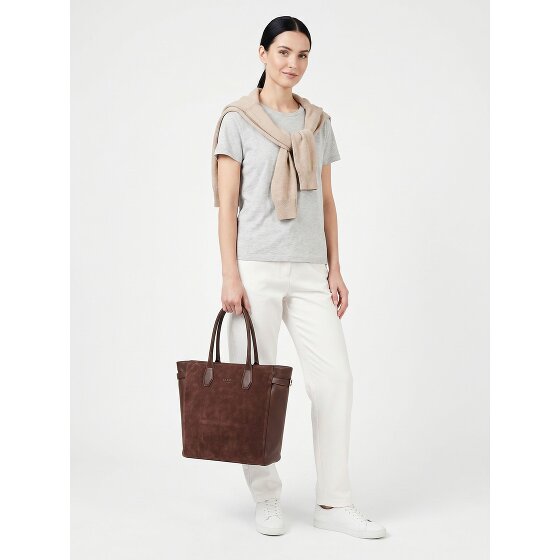 Guess Anitha Sac de shopper Cuir véritable 45 cm