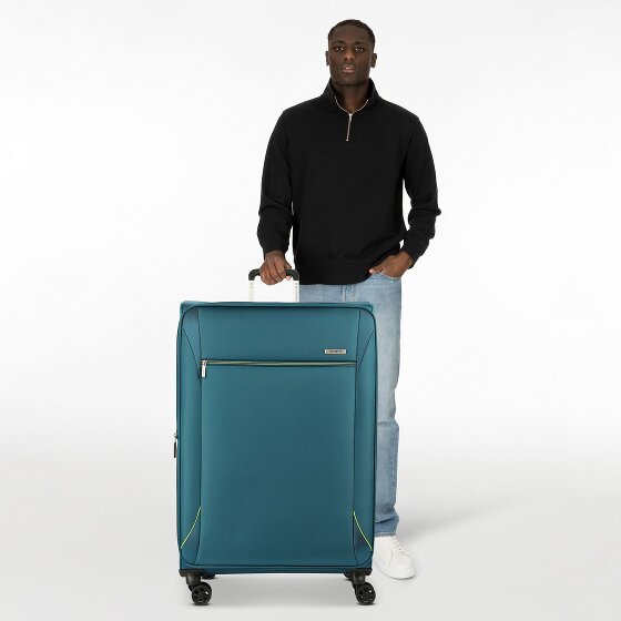 Samsonite Base Breeze 4 roulettes Trolley 81 cm avec soufflet d'extension