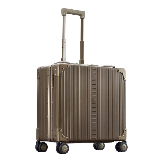 Aleon Valise business de luxe à 4 roues en Aluminium, 45 cm