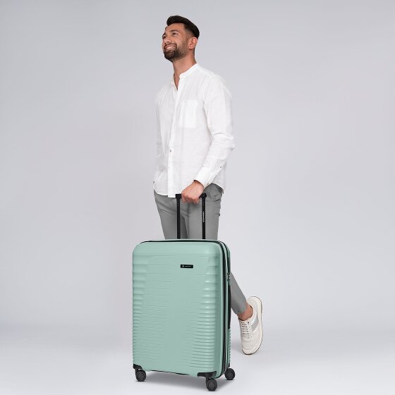 Farmhood Eco Edition 4 roulettes Trolley 67 cm avec soufflet d'extension