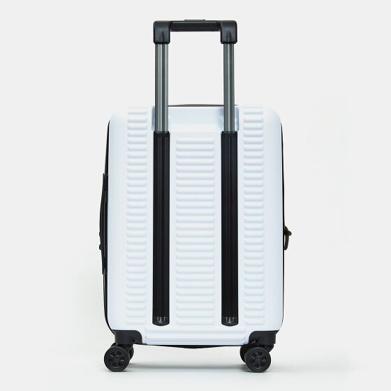 Mandarina Duck Tank Case 4 roulettes Trolley de cabine S 55 cm avec soufflet d'extension