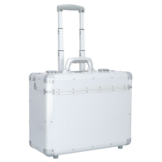 Alumaxx Valise de pilote à 2 roulettes 47 cm, compartiment pour ordinateur portable