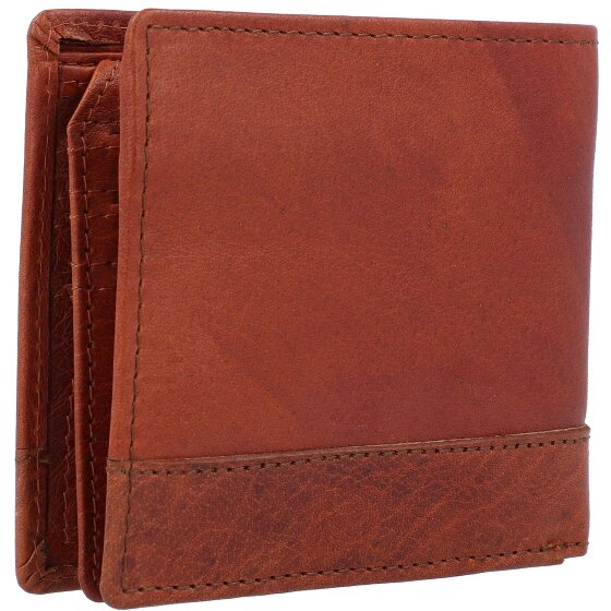 Spikes & Sparrow Porte-monnaie RFID en cuir 11 cm