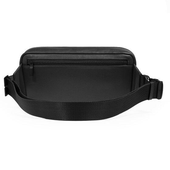 Piquadro Russel Sac banane Cuir véritable 28 cm