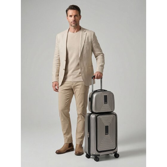 Redolz Essentials 14 Set de valises 2 pcs. trolley cabine avec soufflet extensible + beautycase