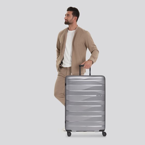 Bergpfeil Travel 4-roll Trolley L 75 cm avec soufflet d'extension