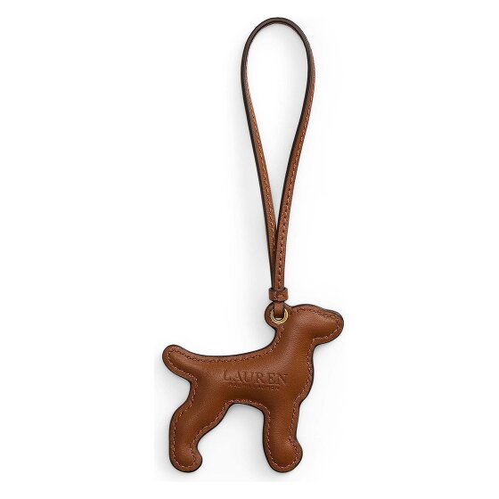 Lauren Ralph Lauren Marcy : porte-clés en cuir, 6 cm