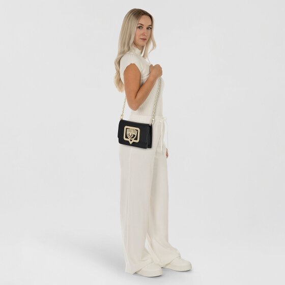 Chiara Ferragni Eyelike buckle Portefeuille d'embrayage 19.5 cm
