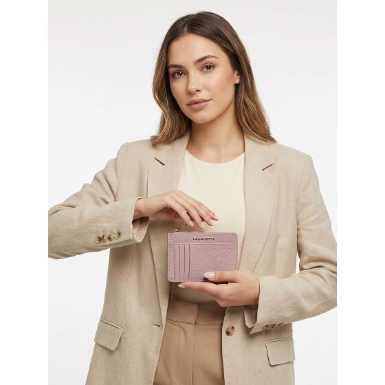 Lazarotti Bologna Leather Porte-clés en cuir 11,5 cm avec poche Air Tag