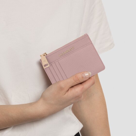 Lazarotti Bologna Leather Étui à clés en cuir 11,5 cm avec poche Air Tag