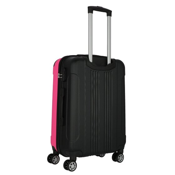 Nowi Lugano 4 roulettes Set de valises 2 pièces