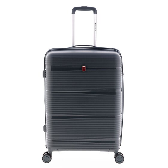 Gladiator 0800 4 roulettes Trolley 65 cm avec soufflet d'extension