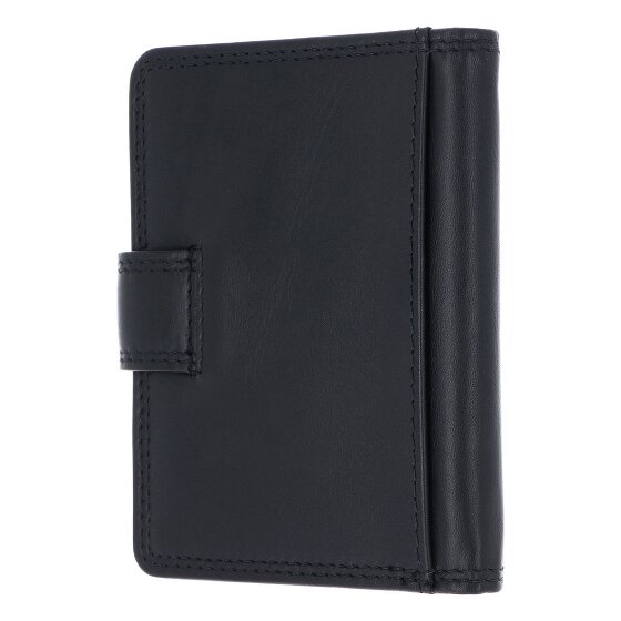 Golden Head Polo Étui pour cartes de crédit Protection RFID Cuir véritable 8 cm