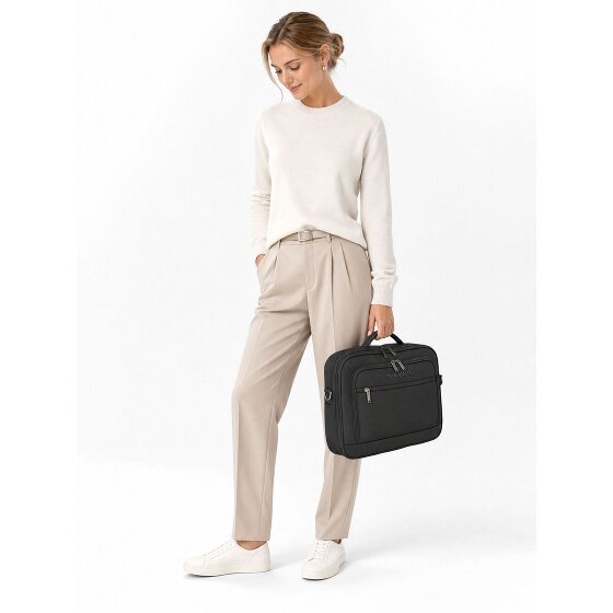 Travelite Cubis Pochette de voyage 40 cm Compartiment ordinateur avec soufflet d'extension