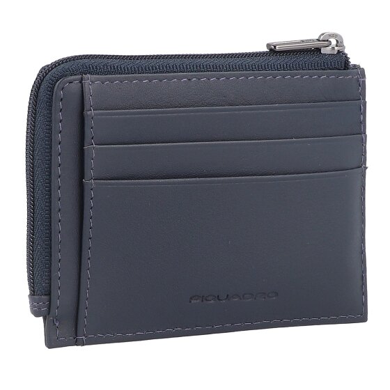 Piquadro Akron Étui pour cartes de crédit Protection RFID Cuir 11.5 cm