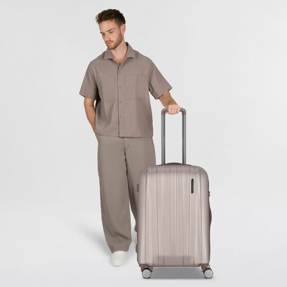 Polestream Moonrock 4 roulettes Trolley M 69 cm avec soufflet d'extension