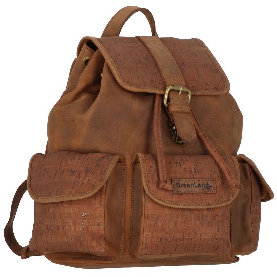 Greenland Nature Nature City sac à dos en cuir 33 cm