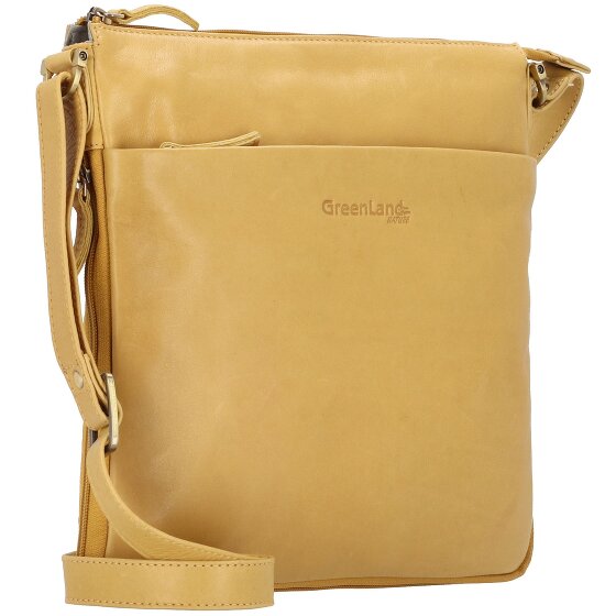 Greenland Nature Nature Sac à bandoulière en cuir 28 cm