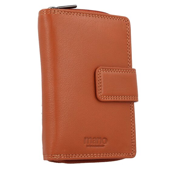 mano Donna Giulia Porte-monnaie Cuir véritable 13 cm