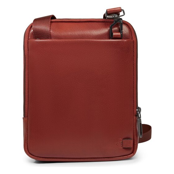 Piquadro Solm Sac à bandoulière Cuir véritable 25 cm