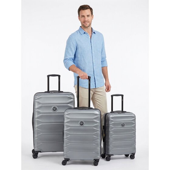 Delsey Paris Meteor 4 roues Set de valises 3 pièces avec soufflet d'extension
