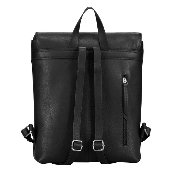 Jost Lysa Daypack Cuir véritable 39 cm Compartiment ordinateur