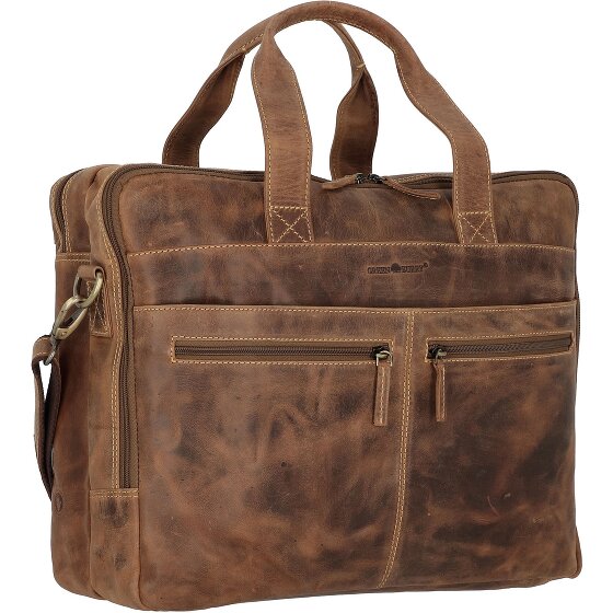 Greenburry Porte-documents Vintage en cuir 42 cm pour ordinateur portable